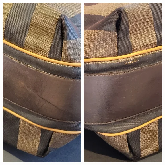 AUTHENTIC FENDI Pequin BUCKET BAG - Picture 12 of 16